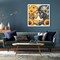 Diamond Art Kits for Adults - Sunflower Sun Moon Diamond Painting Kits DIY 5D Full Drill Diamond Dots Paintings with Diamonds Gem Art and Crafts for Home Decor 12x12 Inch